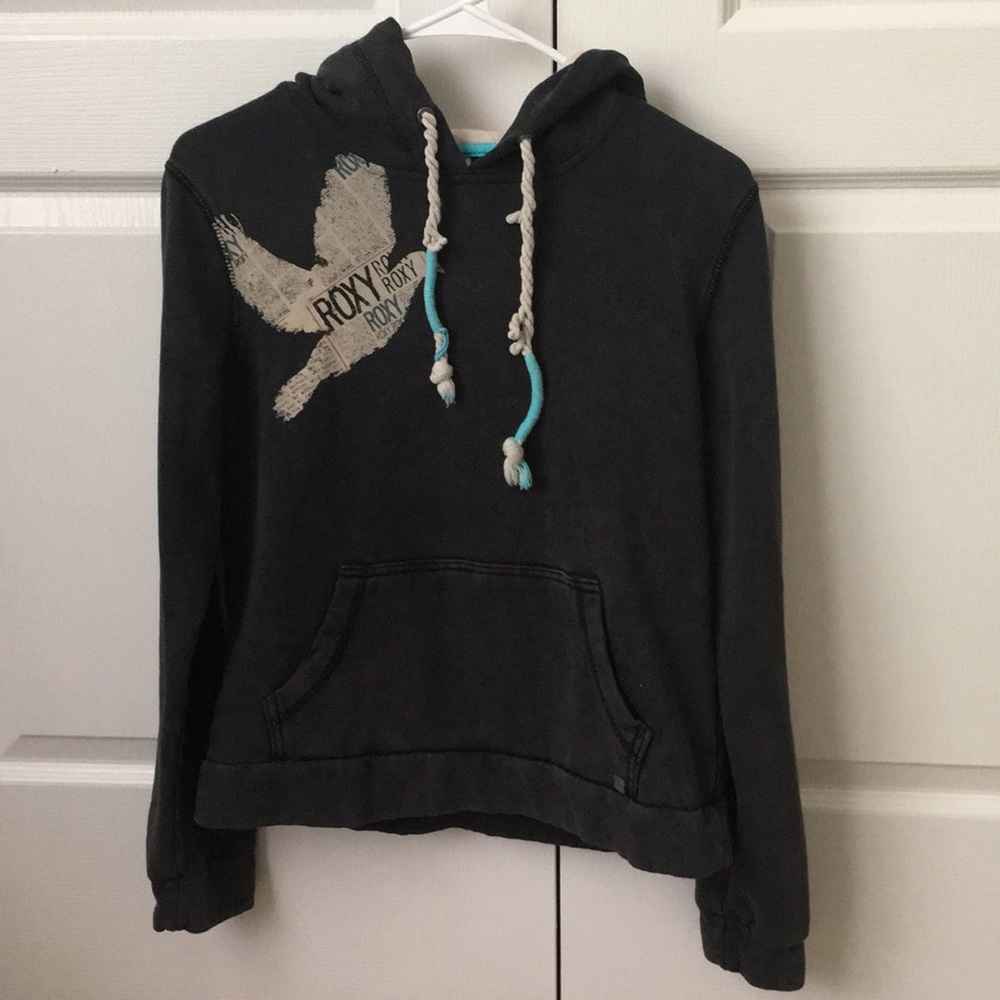 Roxy dark grey hoodie